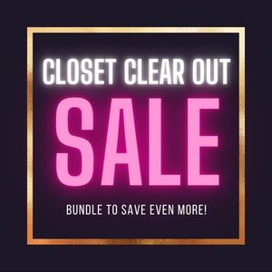 Everything must go! Bundle to save! Offers welcome